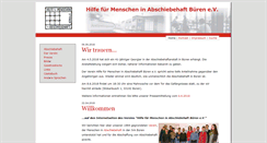 Desktop Screenshot of gegenabschiebehaft.de